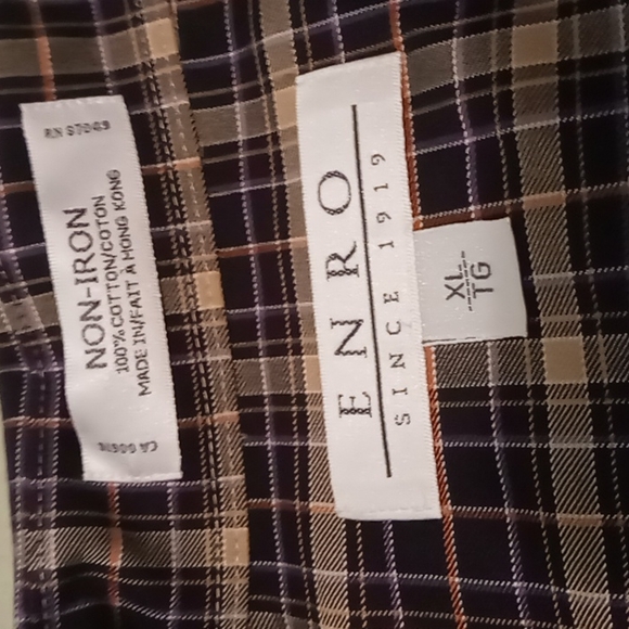 Enro Shirts Mens Enro Long Sleeve Button Down Dress Shirt Poshmark